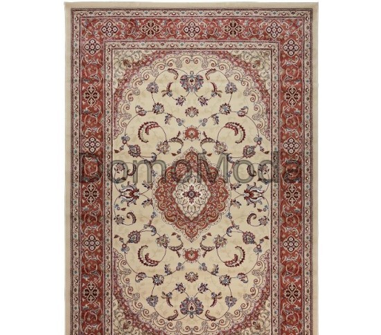 Высокоплотный ковер Royal Esfahan 2222A Cream-Rose Купить в интернет магазине ДомоМода Высокоплотный ковер Royal Esfahan 2222A Cream-Rose - высокое качество по лучшей цене в Украине